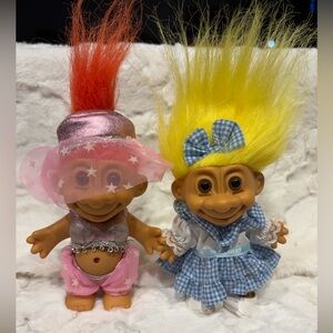 Charming Troll Dolls - Genie and Dorothy